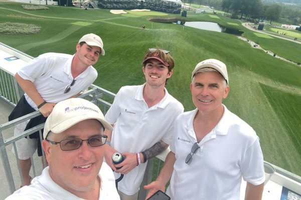 Jonathan Williams (front), Connor Jones, Parker Aylor, Jay Huit