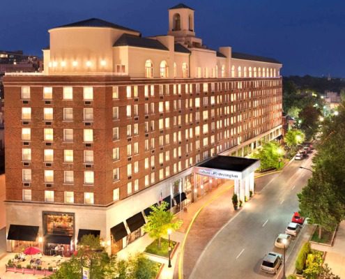 Hilton Orrington Evanston Exterior featured