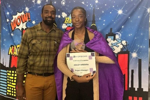 Ashley Mbemba Promoted to Project Manager